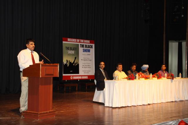 Book by MVP “THE BLACK SNOW” released on 8th October 2011 