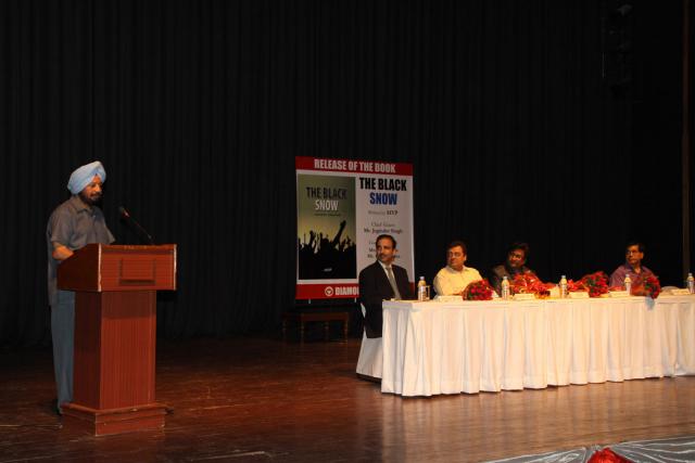 Book by MVP “THE BLACK SNOW” released on 8th October 2011 